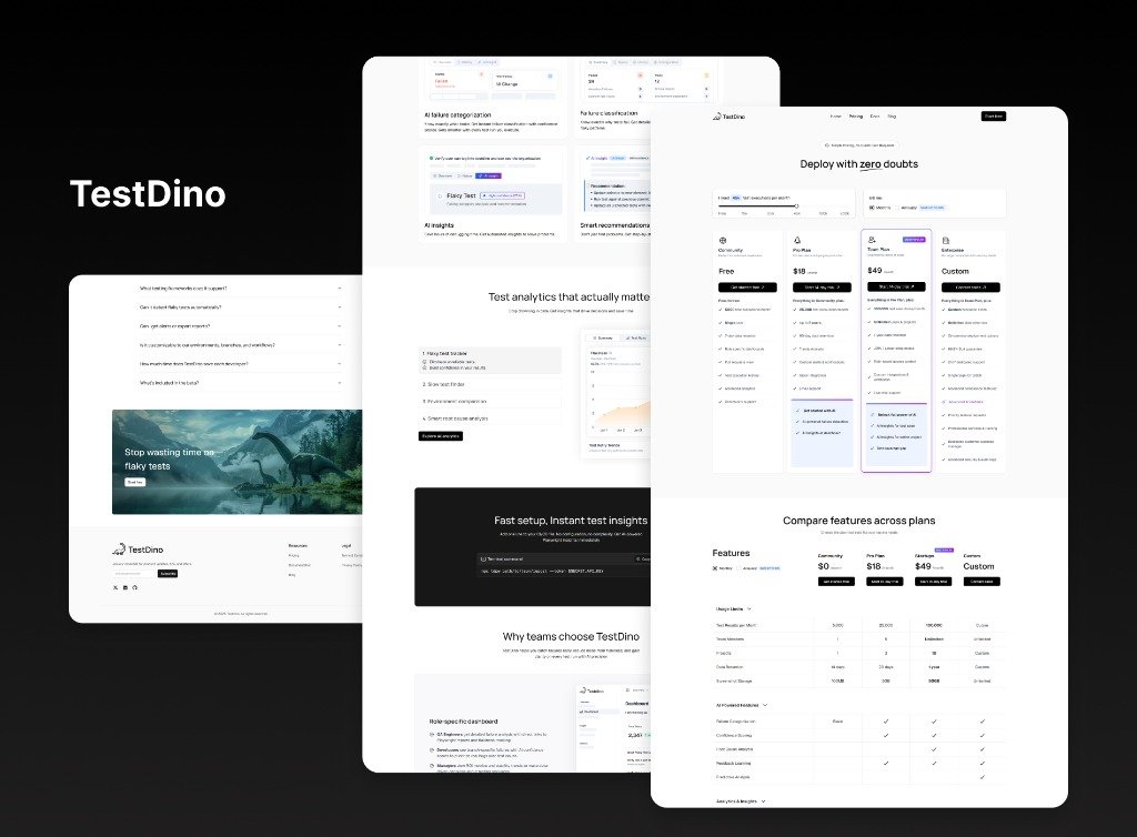 Testdino screen 2